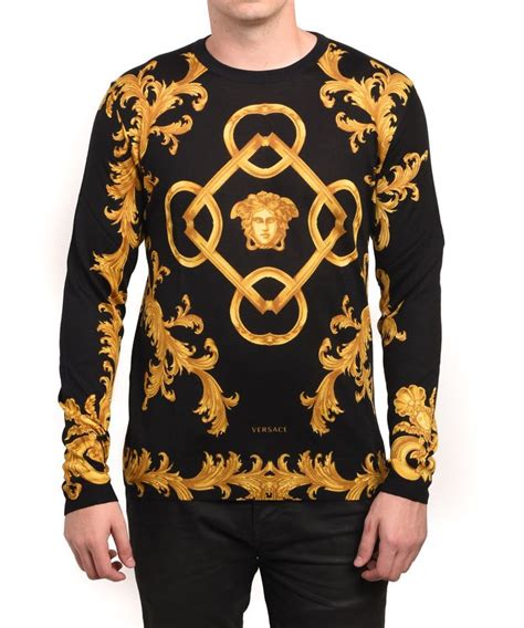 new versace sweater|versace sweater for men.